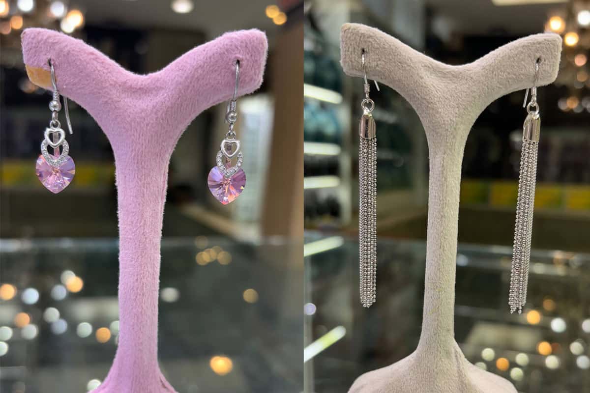 گوشواره نقره استرلینگ