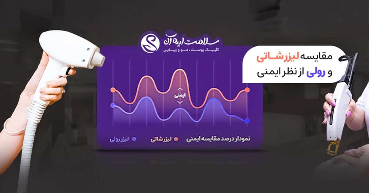 لیزر رولی یا شاتی ؛ کدام بهتر است؟ ایمنی لیزر شاتی و رولی