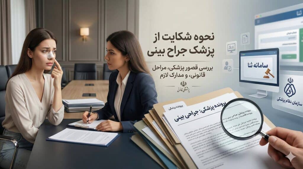 نحوه شکایت از پزشک جراح بینی