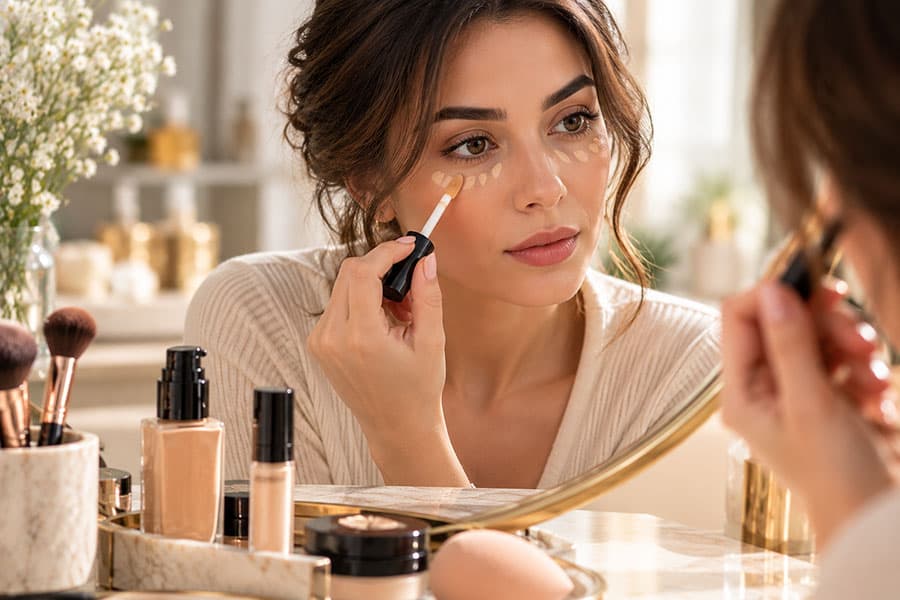چرا بعضی کرم پودرها و کانسیلرها روی پوست ماسیده می‌شوند؟