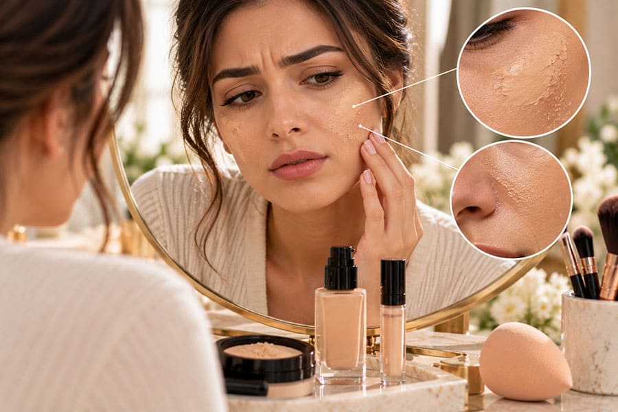 برای پوشاندن لک و جای جوش کدام محصول مناسب‌تر است؟