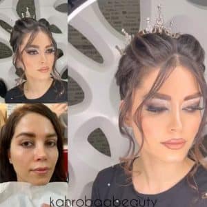 نمونه‌کارها آرایشگاه کهربا، تصویر 1