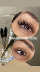 نمونه‌کارها سالن تخصصی کاشت مژه مژگان جعفری، تصویر 4