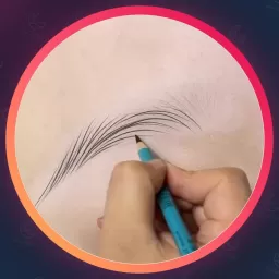 مهدا زارع | هاشور ابرو در سعادت آباد